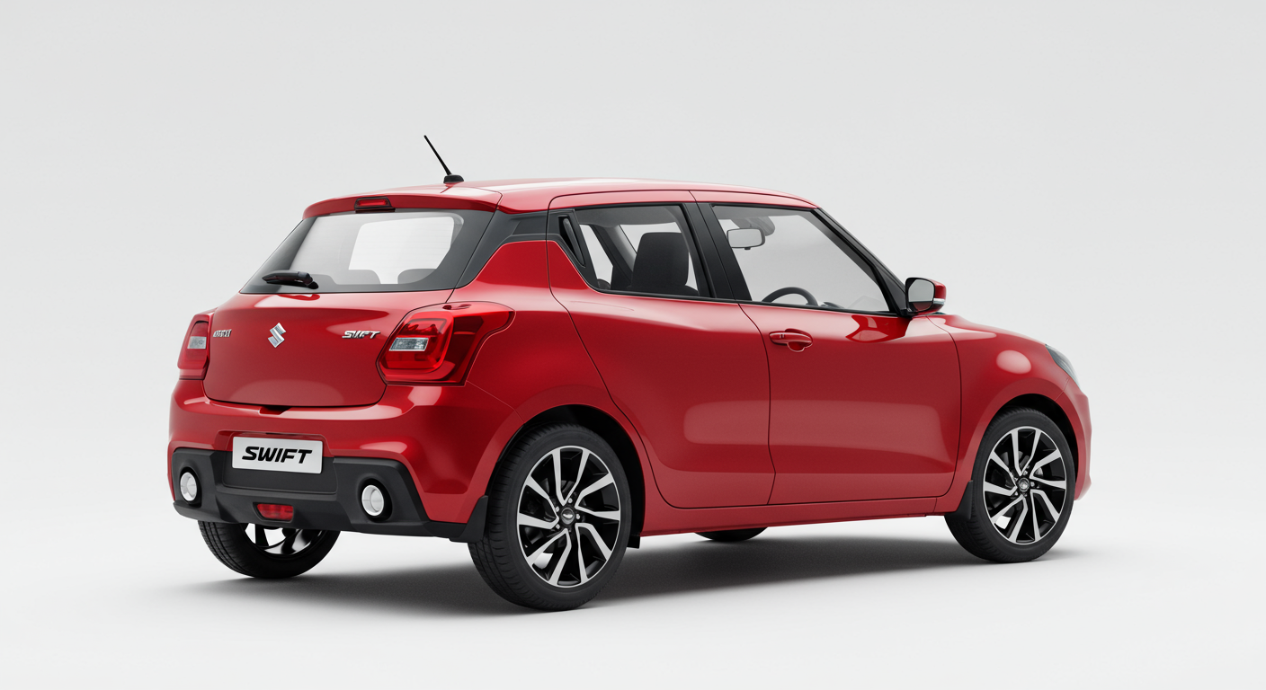 Maruti Suzuki Swift red hatchback 2024
