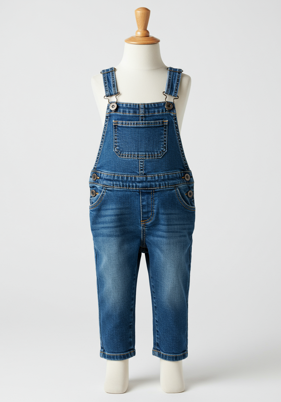 Denim Overalls